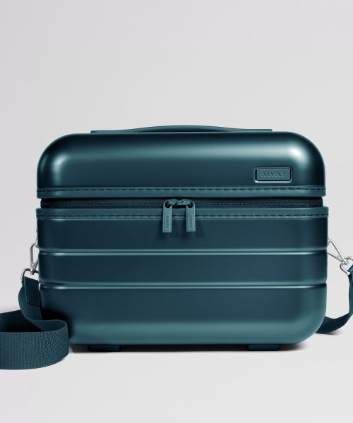 The Train Case in Stormy Teal
