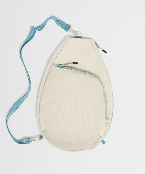 Racket Bag in Salt White